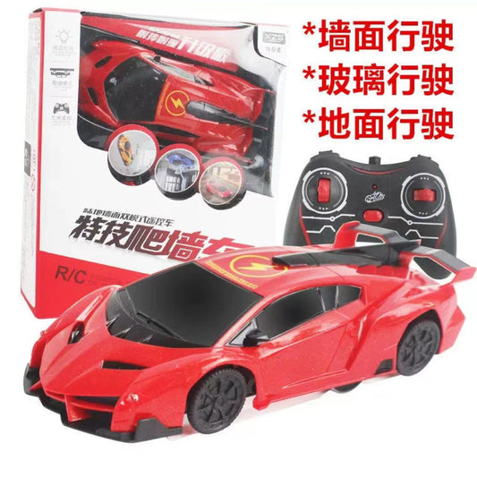 Cross-border remote control stunt car, light chasing wall climbing car, infrared induction racing watch, remote control car, children's toy car