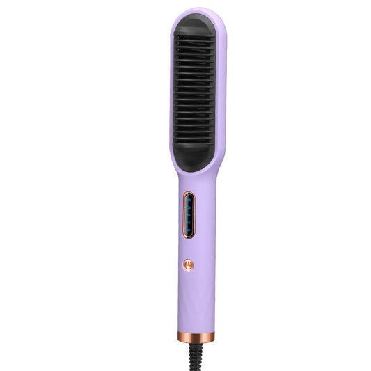 Straightening comb splint, straight hair and curly hair, dual-use artifact, curling iron, does not hurt hair, negative ion, lazy woman's small hair straightener